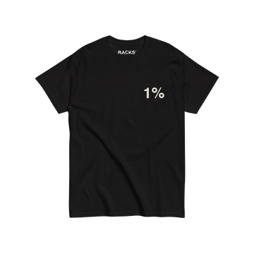 Camiseta 1% Blanco