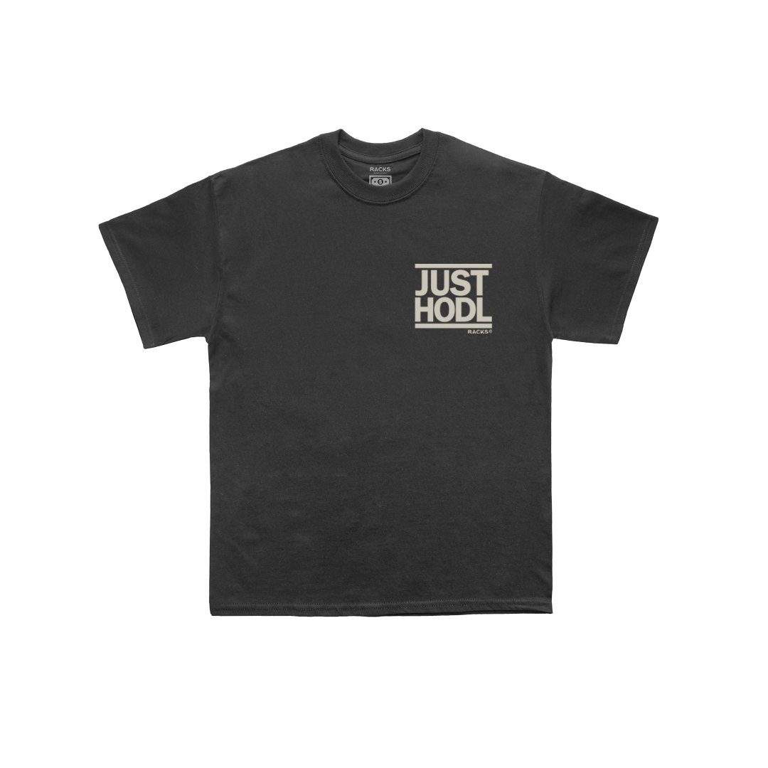 Camiseta JUST HODL - Racksmafia