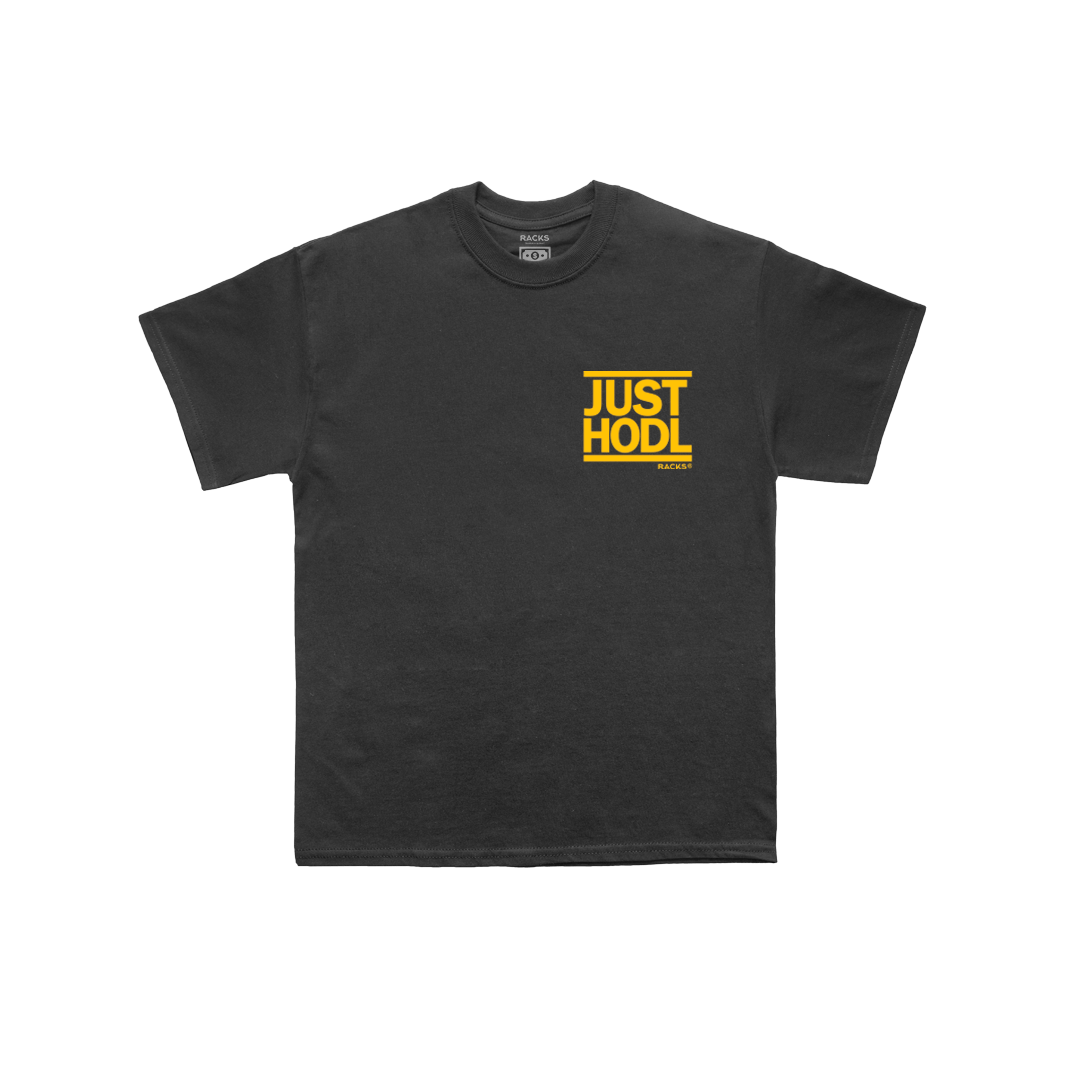 Camiseta JUST HODL - Racksmafia