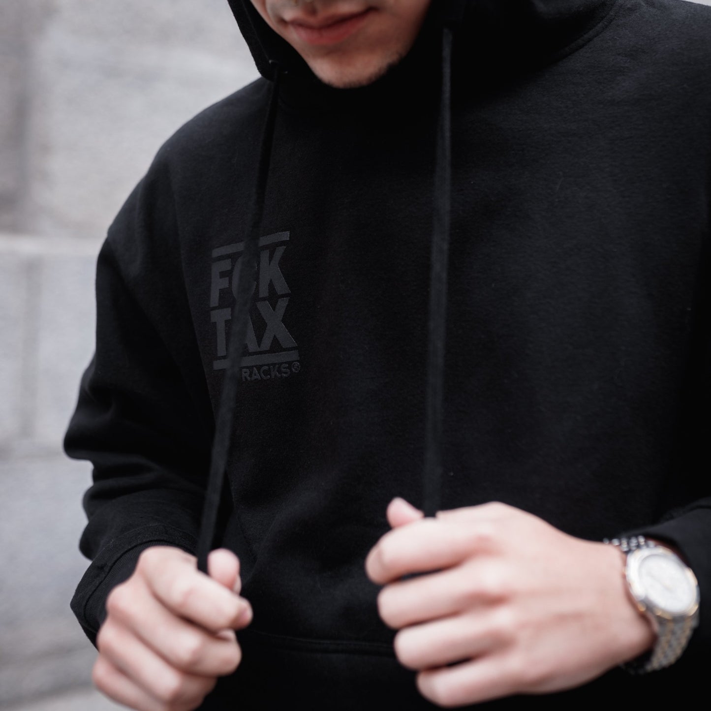 Sudadera Tactical FCK TAX 🏴 - Racksmafia