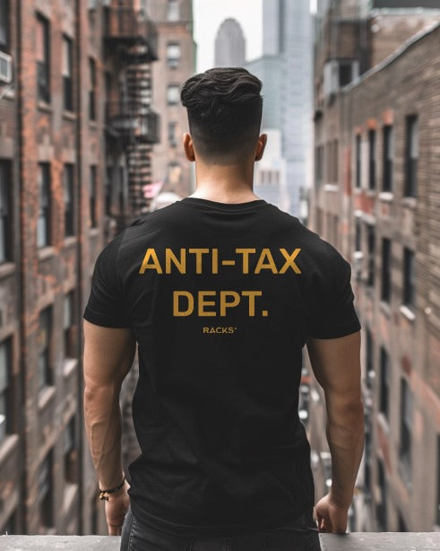 Camiseta ANTI-TAX Amarillo