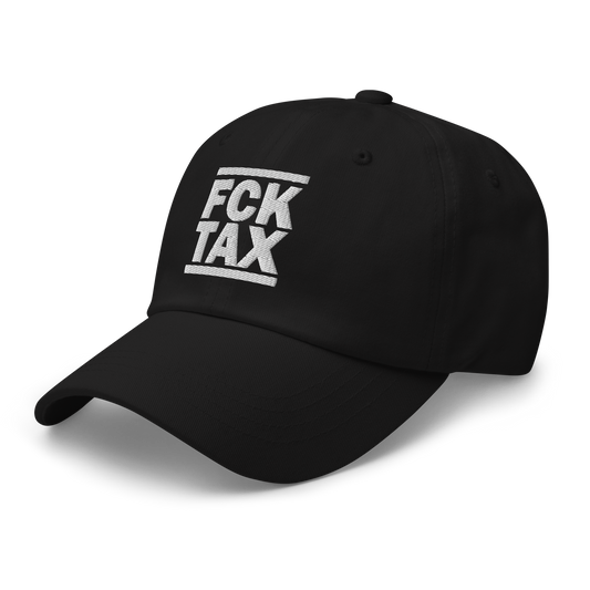 Gorra FCK TAX Bordado Blanco