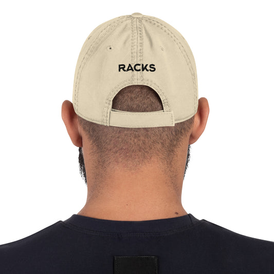 Gorra desgastada FCK TAX Negro