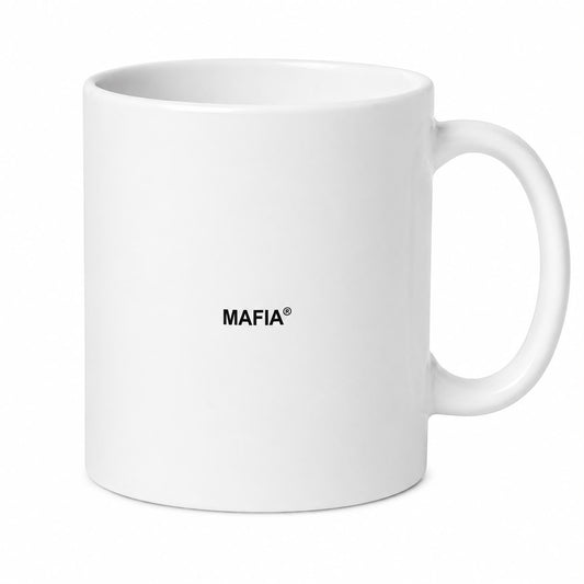 Taza de Cerámica "Make Masculinity Great Again" - Azul y Blanco