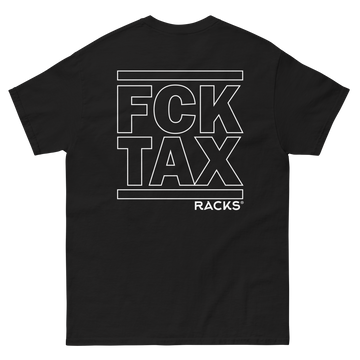 Camiseta FCK TAX Outline white