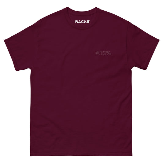 Camiseta 0.19% Outline Blanco