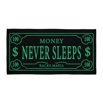 Toalla Money Never Sleep