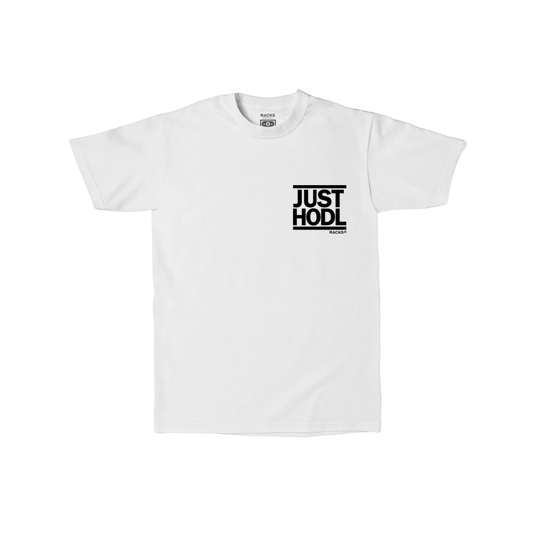 Camiseta JUST HODL - Racksmafia