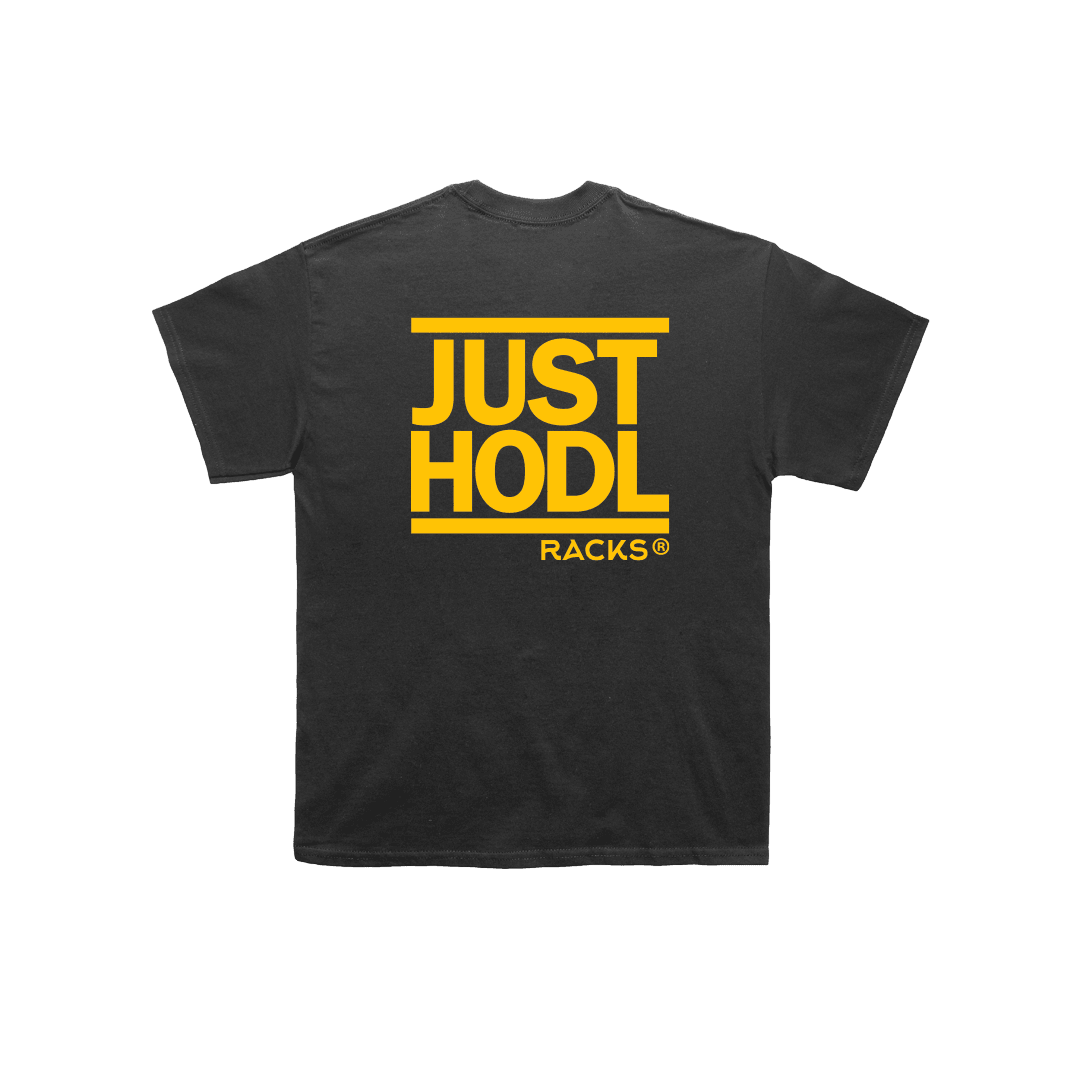 Camiseta JUST HODL ✊ - Racksmafia