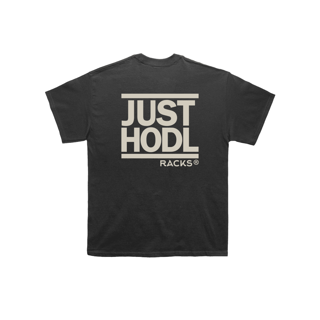 Camiseta JUST HODL ✊ - Racksmafia