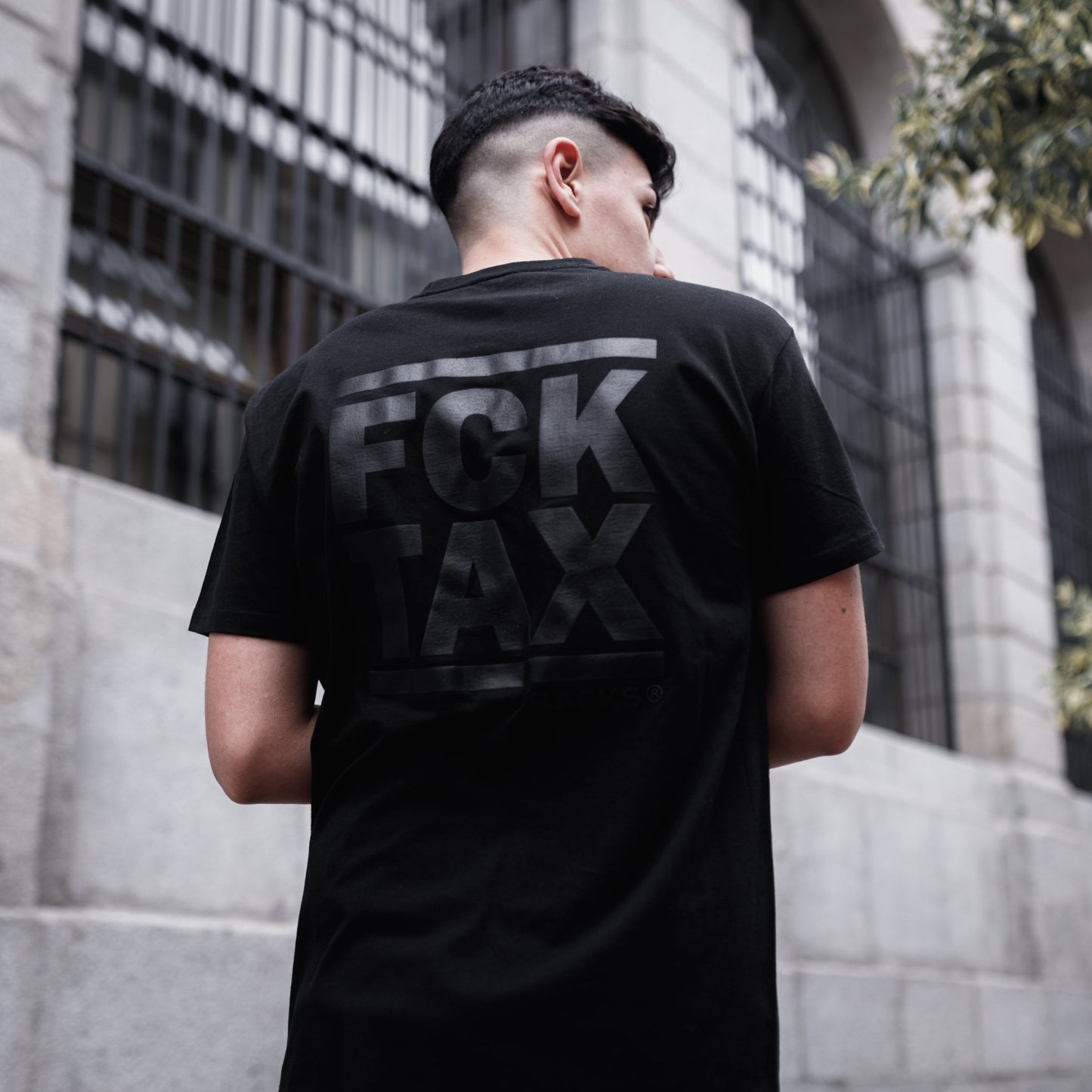 Camiseta Tactical FCK TAX 🏴 - Racksmafia
