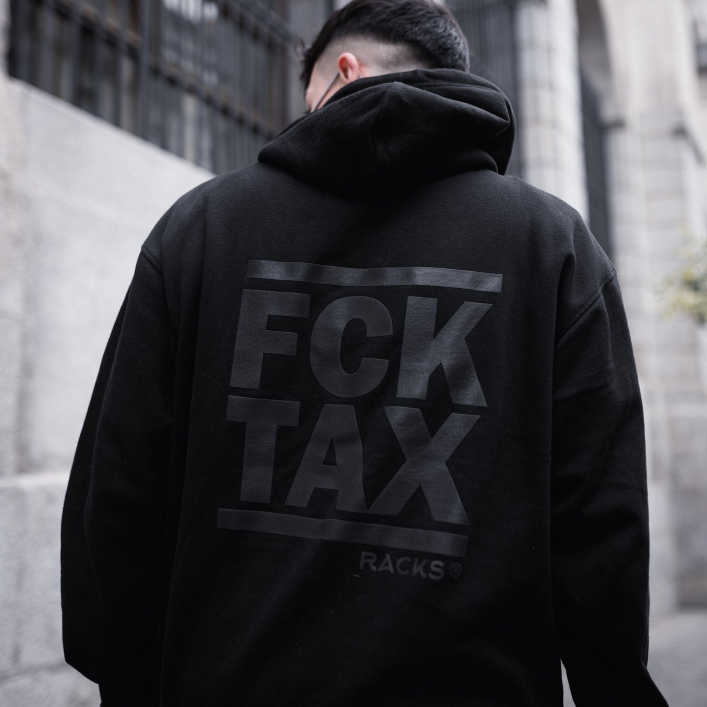 Sudadera Tactical FCK TAX 🏴 - Racksmafia